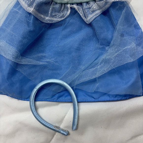 DISNEY STORE SWEETHEARTS CINDERELLA OUTFIT FITS MOST 18" DOLL & HEADBAND - Picture 2 of 5